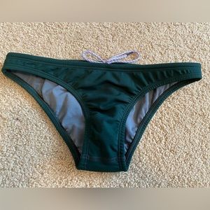 jolyn bikini midl bikini bottom pine green